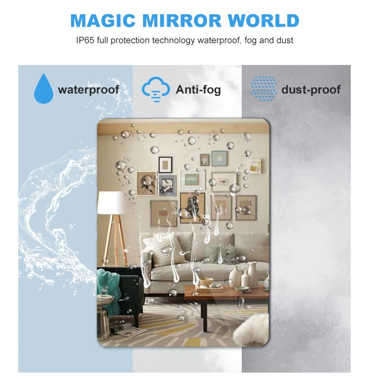 42-98 Inch Floor Stand Advertising Magic Mirror Video Player LCD Panel Screen Display Smart Magic Mirror